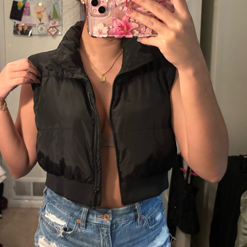 Windsor Black Quilted Vest